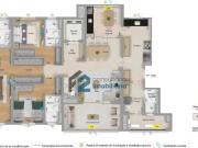 Apartamento para Venda em Santo André/SP Jardim 3 Quartos