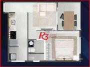 Apartamento para Venda em Santos/SP Aparecida 1 Quartos