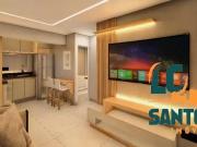 Apartamento para Venda em Santos/SP Aparecida 2 Quartos