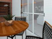 Apartamento para Venda em Santos/SP Estuário 2 Quartos