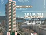 Apartamento para Venda em Santos/SP Ponta da Praia 2 Quartos