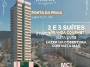 Apartamento para Venda em Santos/SP Ponta da Praia 2 Quartos