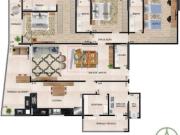 Apartamento para Venda em Santos/SP Ponta da Praia 3 Quartos