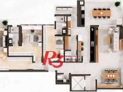 Apartamento para Venda em Santos/SP Ponta da Praia 3 Quartos