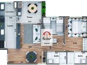 Apartamento para Venda em Taubaté/SP Vila Jaboticabeira...
