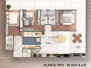 Apartamento para Venda em Ubatuba/SP Enseada 3 Quartos