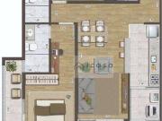Apartamento para Venda em Ubatuba/SP Itaguá 2 Quartos
