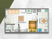 Apartamento para Venda em Ubatuba/SP Perequê Açu 1 Quartos