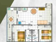 Apartamento para Venda em Ubatuba/SP Perequê Açu 2 Quartos