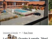 Apartamento para Venda em Ubatuba/SP Sapé 1 Quartos