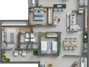 Apartamento para Venda em Uberaba/MG Jardim do Lago 2...