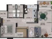 Apartamento para Venda em Uberlândia/MG Gávea 3 Quartos