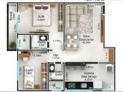 Apartamento para Venda em Uberlândia/MG Santa Mônica 2...