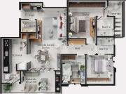 Apartamento para Venda em Uberlândia/MG Santa Mônica 3...