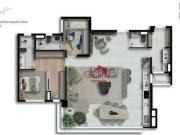 Apartamento para venda em Vila Campesina de 117.00m² com...