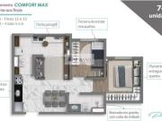 Apartamento para venda na Vila Prudente com 2 quartos
