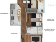 Apartamento Park Martins, 2 quartos, varanda, pronto...