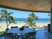 Apartamento pé na areia para locação em Riviera de São...