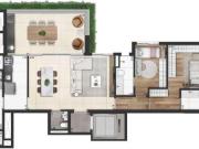 Apartamento Pinheiros 2 Quartos 2 Vagas