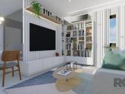 Apartamento planta de 3 dormitórios transformado em 2...