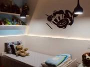 Apartamento possui 260 metros quadrados com 4 quartos...