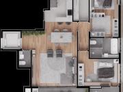 APARTAMENTO PRONTO NO BIGORRILHO COM 124 M², 2 SUÍTES E...