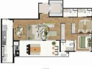 Apartamento pronto para morar andar alto vista livre