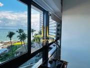 Apartamento quarto e sala vista mar ondina