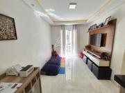 Apartamento região central de Cotia com varanda piso em...