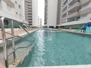 Apartamento residencial em guarujá sp, vila alzira