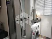 Apartamento dois dormitórios, semi mobiliado com sacada...