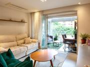 Apartamento semimobiliado com 2 dormitórios à venda, 80...