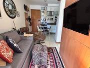 Apartamento Semimobiliado de 1 quarto, no Life Resort...