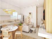 Apartamento studio a venda com terraço e lazer na cobertura