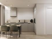 Apartamento T0+1 com garagem, terraço e jardim no...