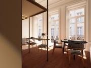 Apartamento T0 c/ mezanino novo no coração da cidade do...