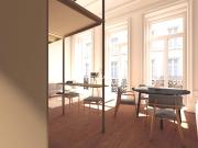 Apartamento T0 c/ mezanino novo no coração da cidade do...