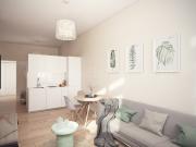 Apartamento T0, Campo Lindo