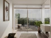 Apartamento T0 com jardim