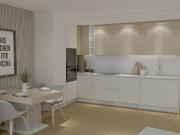 Apartamento T0 Com terraço garagem, junto á praia