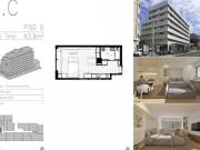 Apartamento T0 em Matosinhos Sul