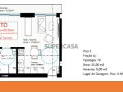Apartamento T0 Novo Lousada