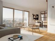 Apartamento T1 com varanda e estacionamento, no Lumiar...