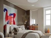 Apartamento T1 de 57m2 na Rua do Comércio do Porto