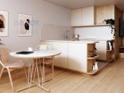 Apartamento T1 em Construo com Vista Rio em Vila Nova de...