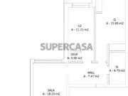 Apartamento T1 em Massamá e Monte Abraão