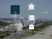 Apartamento T1 na primeira linha da praia, entre...