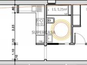 Apartamento T1 sito no Rés do Chão de um edifício em...