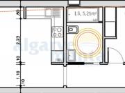 Apartamento T1 sito no Rés do Chão de um edifício em...