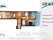Apartamento T2, Cedofeita, Santo Ildefonso, Sé,...